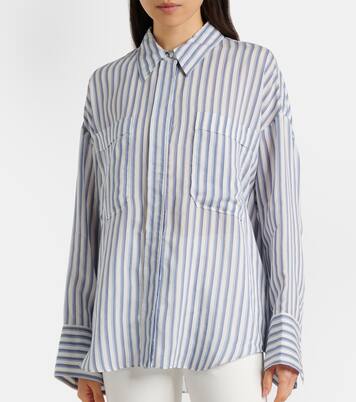 Camicia oversize Cool Stripe a righe | Dorothee Schumacher