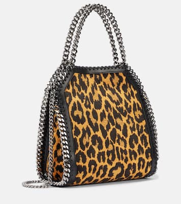 Falabella Mini leopard-print tote bag | Stella McCartney