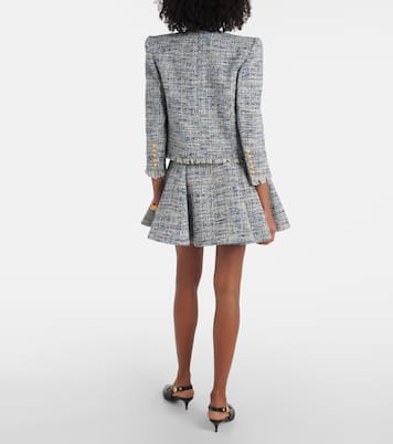 Giacca Side To Side in tweed | Balmain