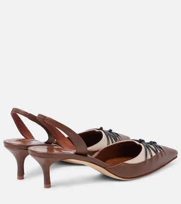 Pumps slingback Maretsli 50 in pelle | Manolo Blahnik