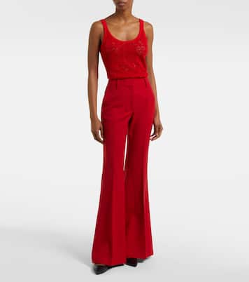 Pontus wool and silk-blend top | Gabriela Hearst