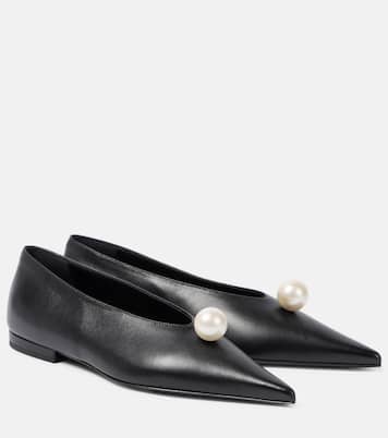 Ballerines en cuir à ornements | Magda Butrym