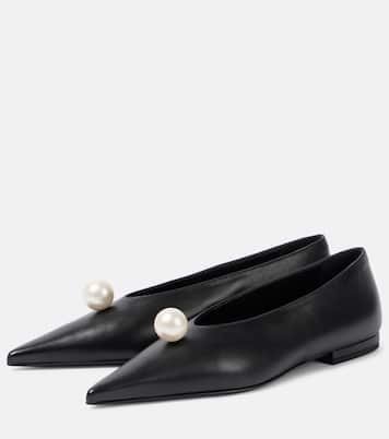Ballerines en cuir à ornements | Magda Butrym