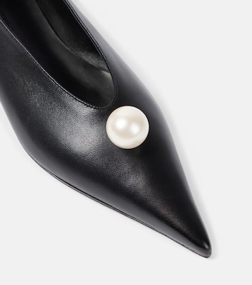 Ballerines en cuir à ornements | Magda Butrym