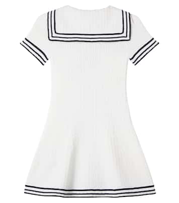 Kleid aus einem Baumwollgemisch | Self-Portrait Kids