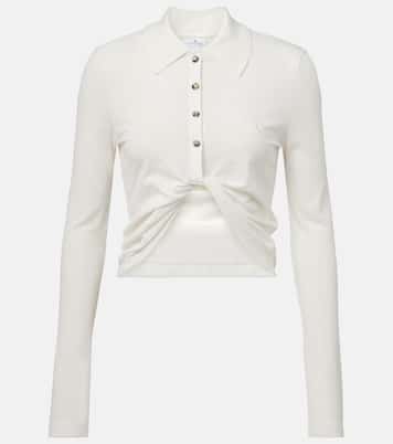 Camicia cropped in cotone | Courrèges