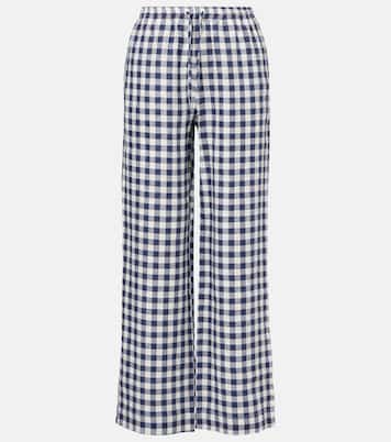 Weite Hose Aurelia aus Leinen | Asceno