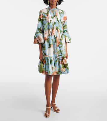 Minikleid aus Baumwollpopeline | Erdem