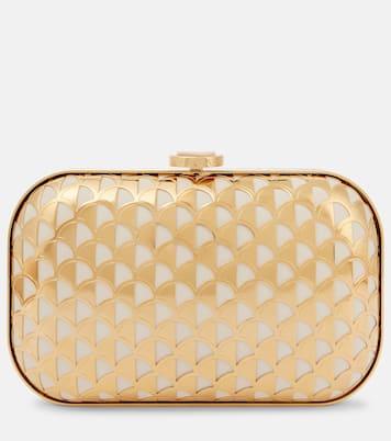 Clutch Calla chapado en oro | Bvlgari