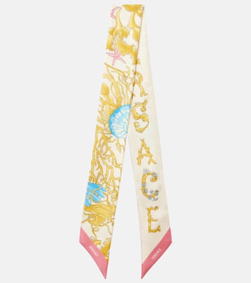 Foulard Underwater Barocco en soie | Versace
