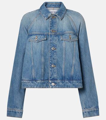 Cropped denim jacket | Loewe