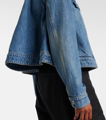 Cropped denim jacket | Loewe