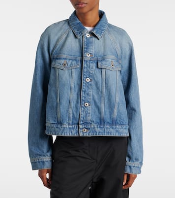Cropped denim jacket | Loewe