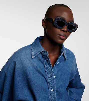 Anagram oversized sunglasses | Loewe
