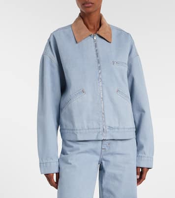 Chaqueta Camden de denim con pana | Slvrlake