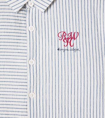X RHW – Chemise Duo rayée en coton | Konges Sløjd