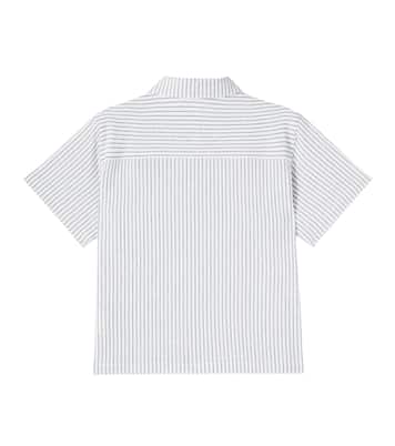 X RHW – Chemise Duo rayée en coton | Konges Sløjd