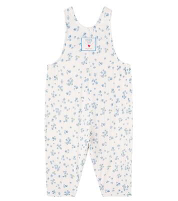 Bébé – Salopette Mioblu en coton à fleurs | Konges Sløjd