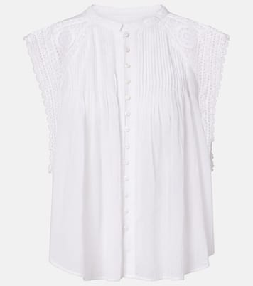 Top Grecia aus Baumwolle mit Spitze | Marant Etoile