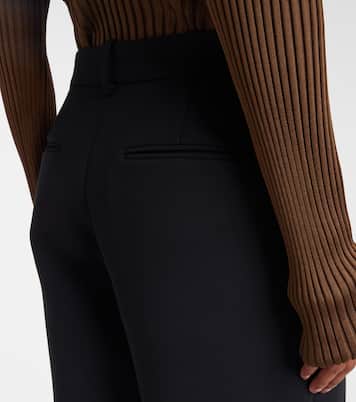 August high-rise wide-leg pants | Khaite