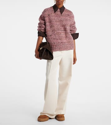 H700 leather platform loafers | Hogan
