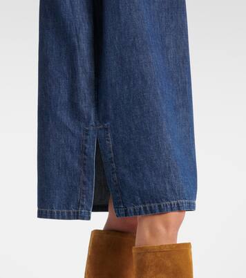 Miniabito in denim di cotone | Valentino
