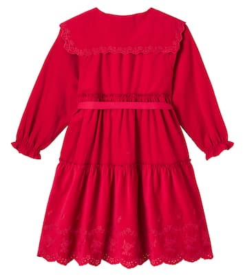 Kleid Manola aus Baumwolle mit Gürtel | C'era Una Volta