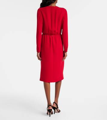 Verziertes Midikleid aus Seide | Valentino