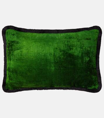 Silk velvet cushion | Les-Ottomans