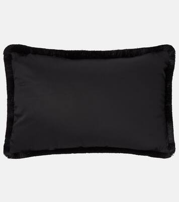 Silk velvet cushion | Les-Ottomans