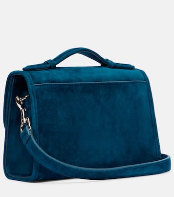 Leonora small suede crossbody bag | Gabriela Hearst