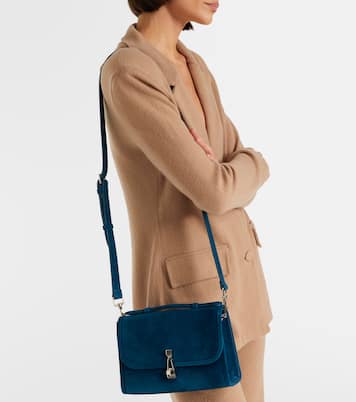 Leonora small suede crossbody bag | Gabriela Hearst