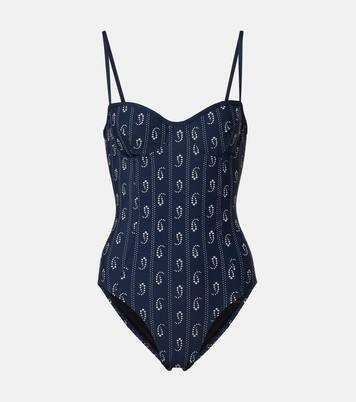 Bedruckter Badeanzug | Tory Burch