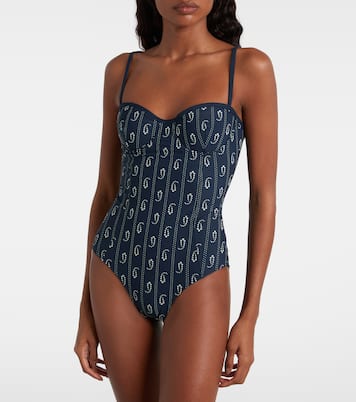 Bedruckter Badeanzug | Tory Burch