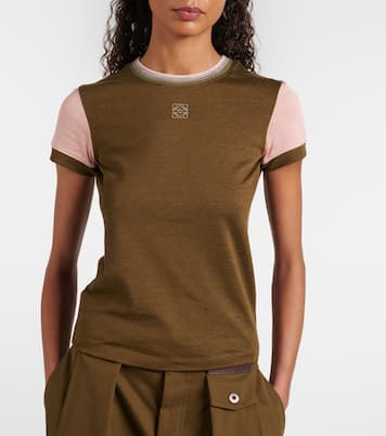 Cotton-blend jersey T-shirt | Loewe