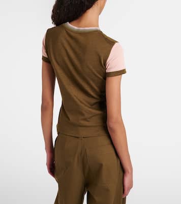 Cotton-blend jersey T-shirt | Loewe