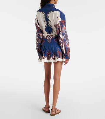 Arabesque Scarf cotton miniskirt | Farm Rio
