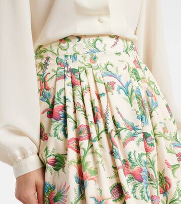 Floral cotton maxi skirt | Etro