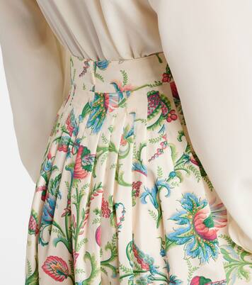 Floral cotton maxi skirt | Etro