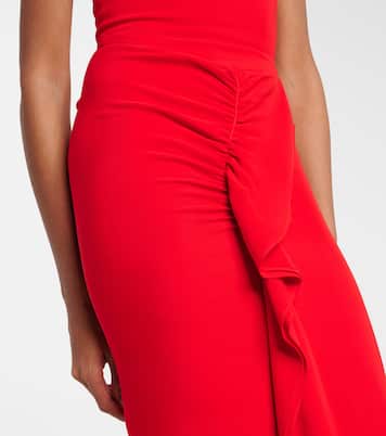 Beth ruffled maxi dress | Tove