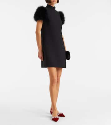 Bequila 30 embellished velvet slingback pumps | Manolo Blahnik