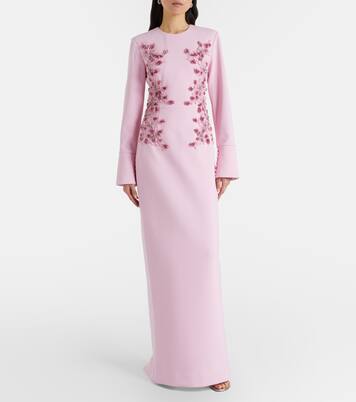 Vestido de fiesta Lulee floral adornado | Rebecca Vallance