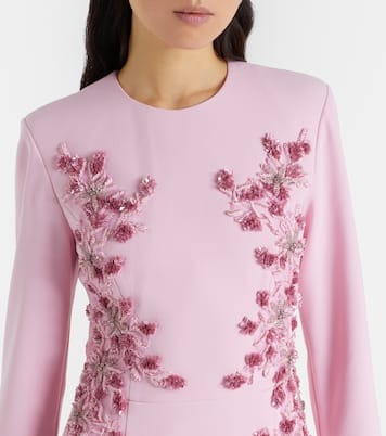 Vestido de fiesta Lulee floral adornado | Rebecca Vallance