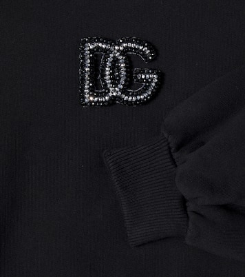Sweatshirt DG aus Baumwoll-Jersey | Dolce&Gabbana Kids