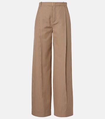 Camille cotton-blend wide-leg pants | Vince