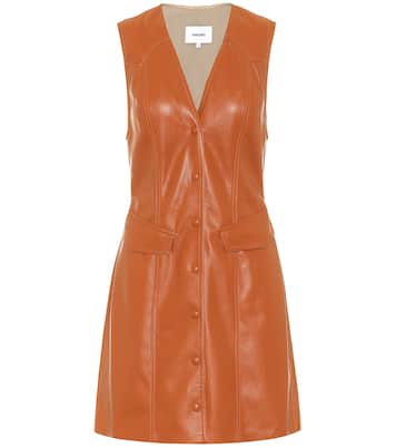 Menphi faux leather dress | Nanushka