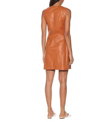 Menphi faux leather dress | Nanushka