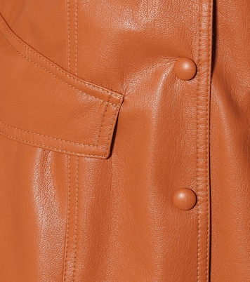 Menphi faux leather dress | Nanushka