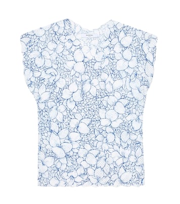 Shelby Island floral cotton tunic | Marysia Bumby