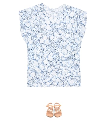 Shelby Island floral cotton tunic | Marysia Bumby